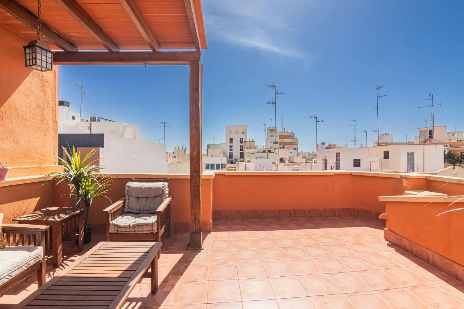 Terrasse von Wohnung zum Verkauf in Elche / Elx mit Klimaanlage und Terrasse