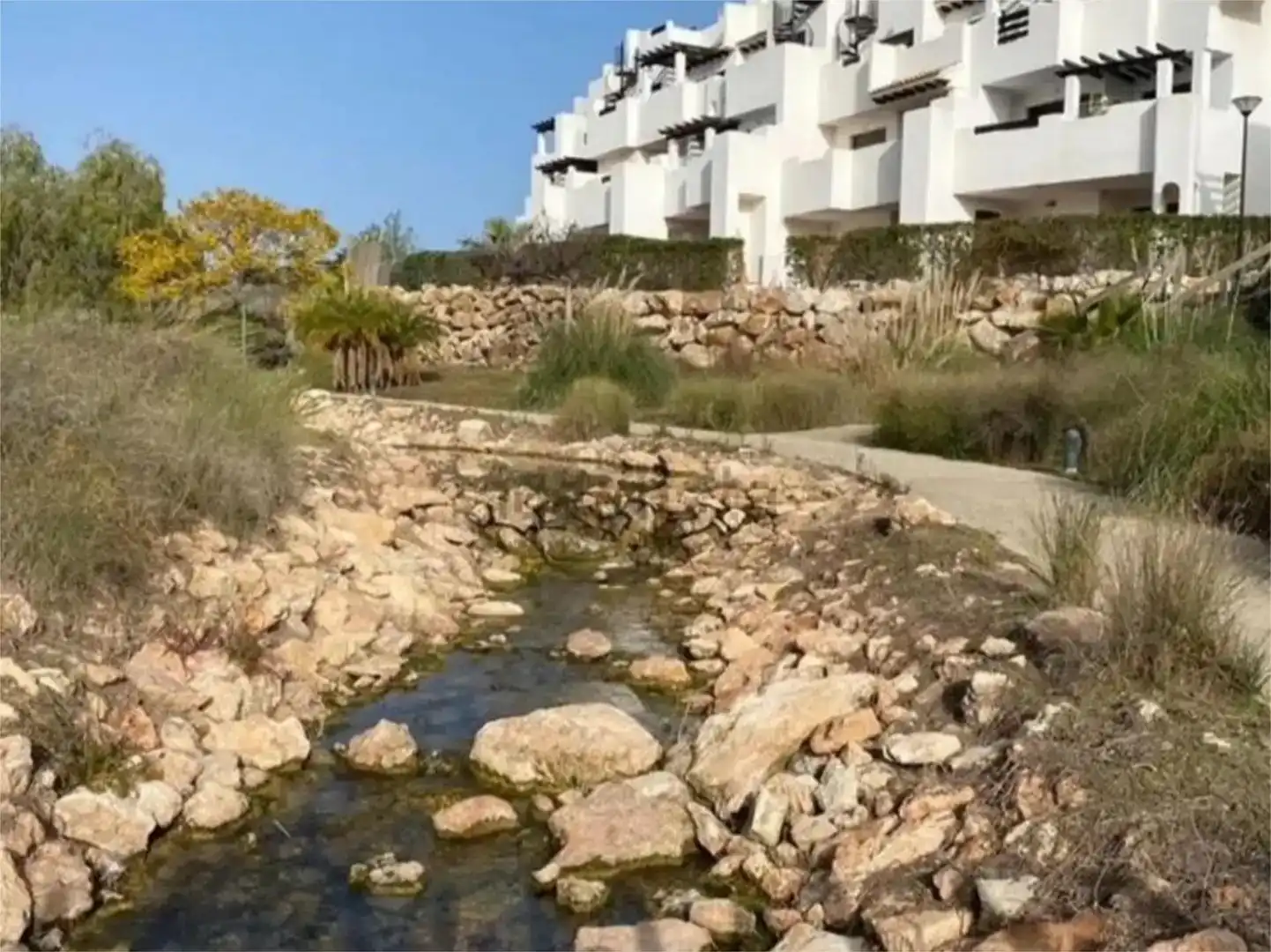 Exterior view of Flat for rent in Vera  with Air Conditioner, Swimming Pool and Balcony