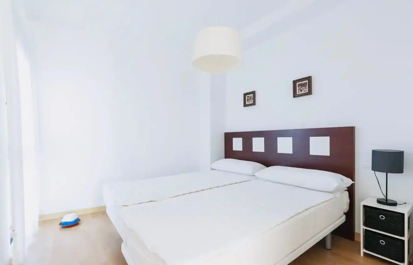 Schlafzimmer von Einfamilien-Reihenhaus zum Verkauf in Dénia mit Klimaanlage, Heizung und Terrasse