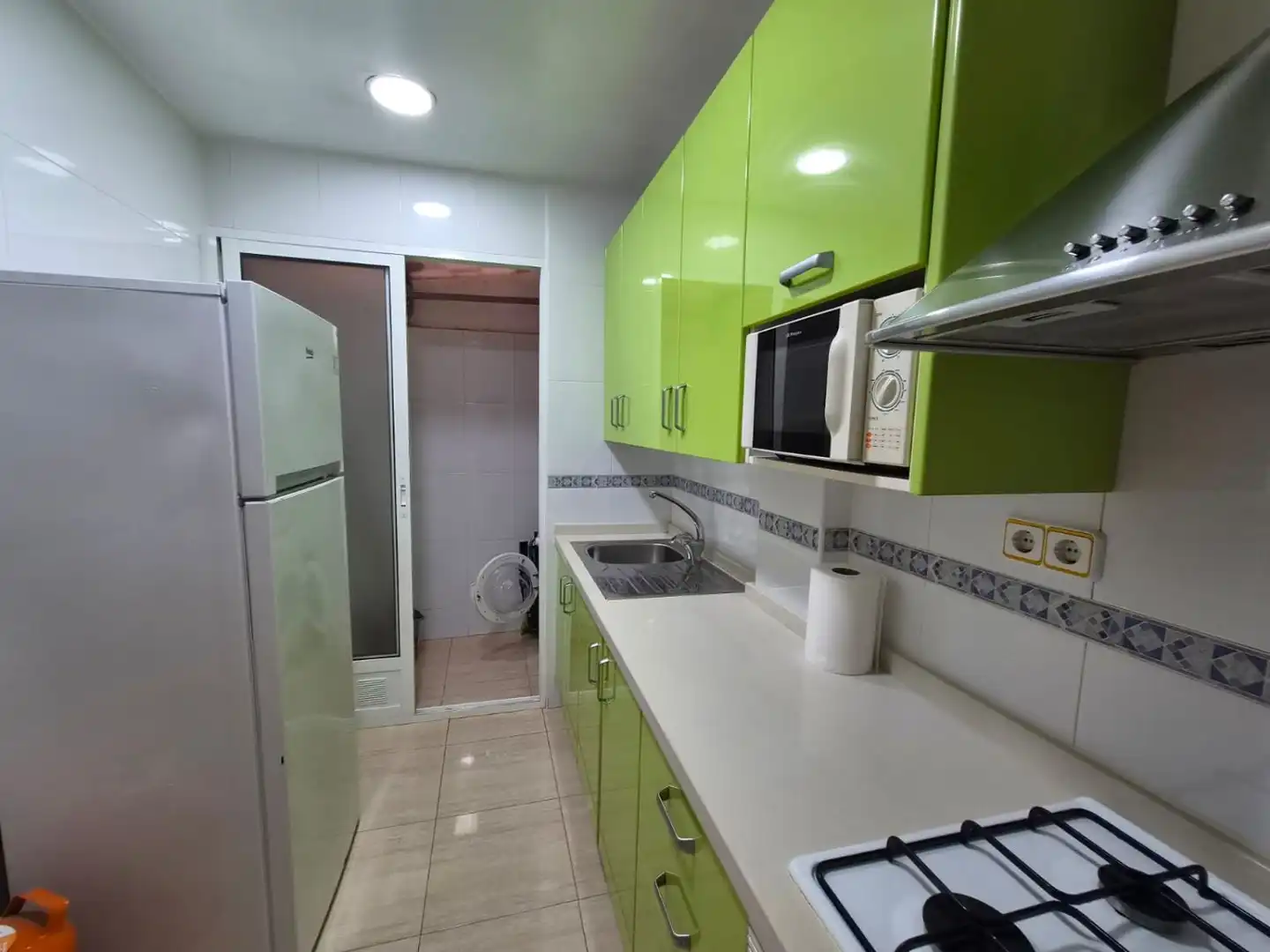 Küche von Wohnung zum Verkauf in Águilas mit Klimaanlage und Balkon
