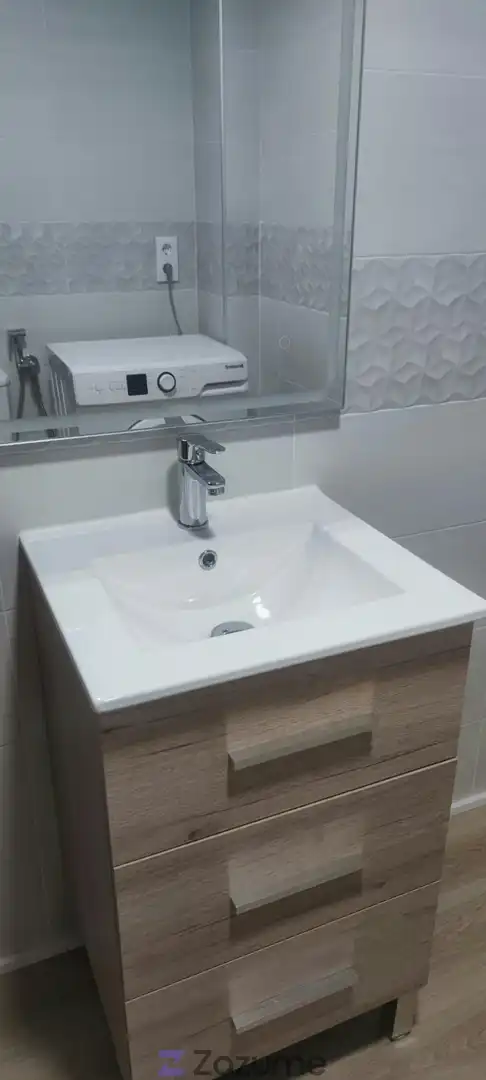 Bathroom of Flat for rent in Roquetas de Mar  with Air Conditioner, Heating and Terrace