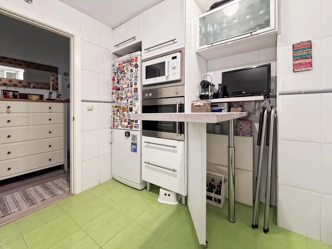 Küche von Wohnung zum Verkauf in El Escorial mit Heizung, Terrasse und Abstellraum