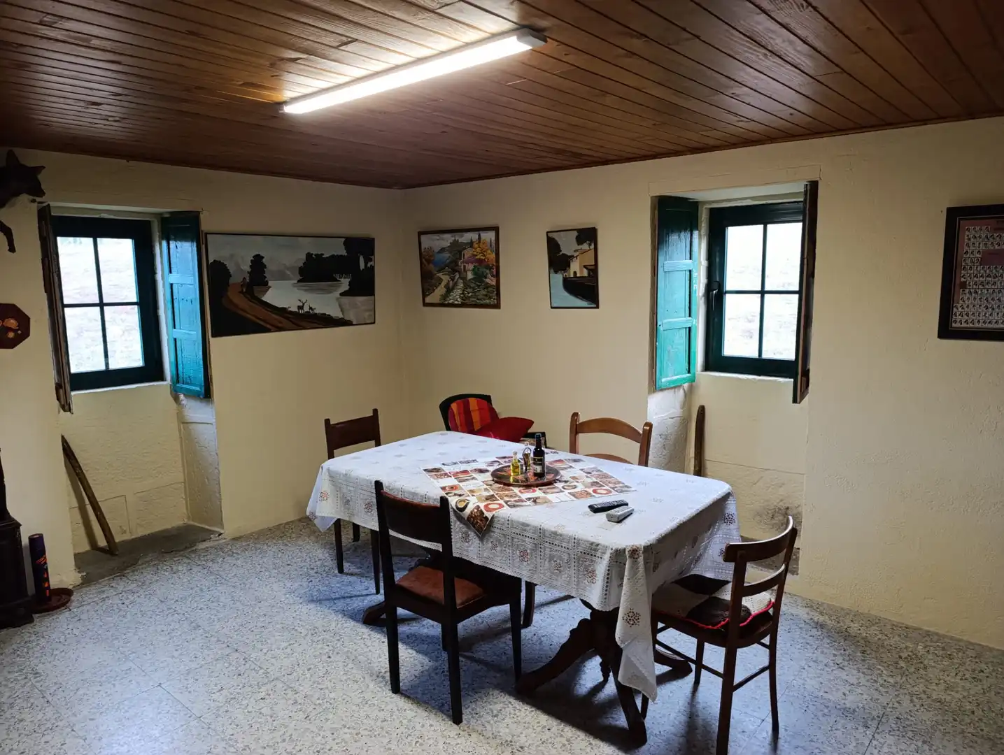 Menjador de Casa o xalet en venda en Taboada amb Jardí privat, Terrassa i Traster