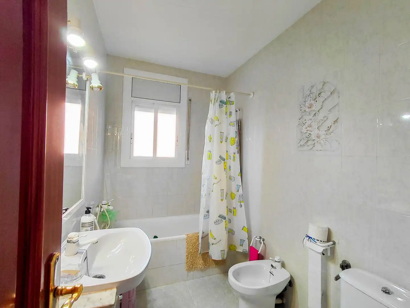 Baño de Casa o chalet en venta en Els Hostalets de Pierola con Aire acondicionado, Jardín privado y Terraza