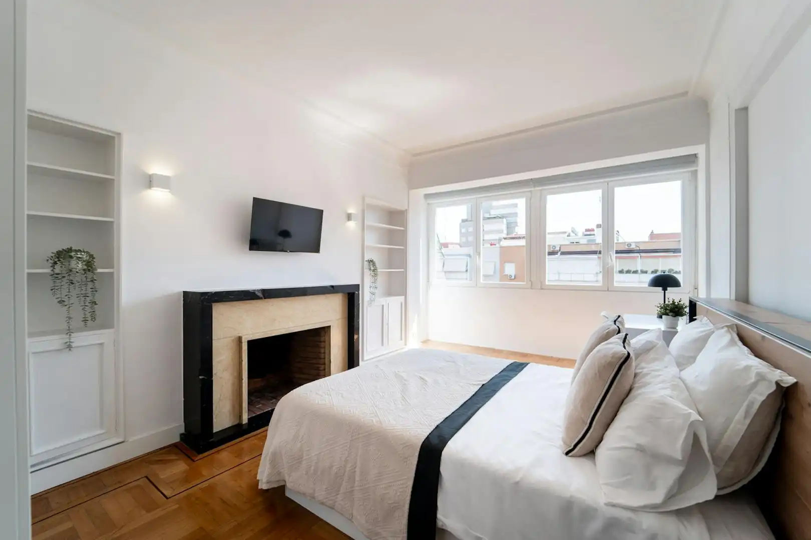 Habitación de Piso para compartir en Madrid con Aire acondicionado, Calefacción y Lavadora