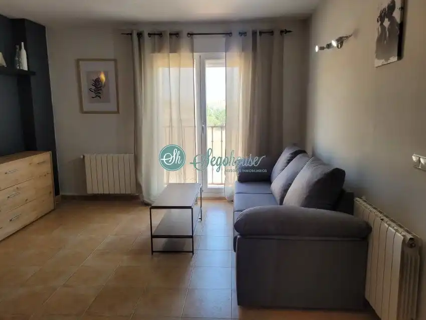 Living room of Flat for sale in Espirdo  with Heating, Storage room and Furnished