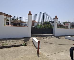 Exterior view of House or chalet for sale in Villaverde del Río  with Air Conditioner, Terrace and Swimming Pool