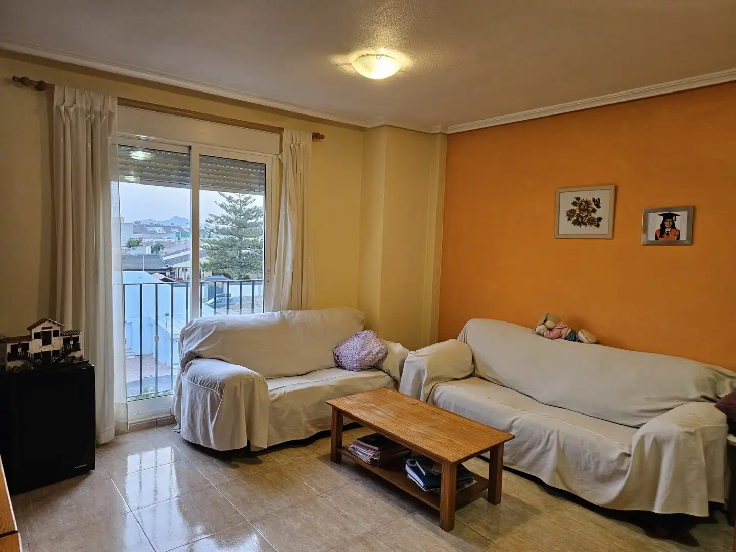 Sala de estar de Piso en venta en San Pedro del Pinatar con Aire acondicionado, Calefacción y Amueblado