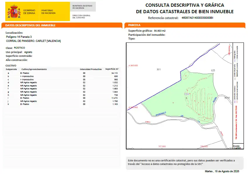Terreny rústic en venda a Carlet, imagen 10