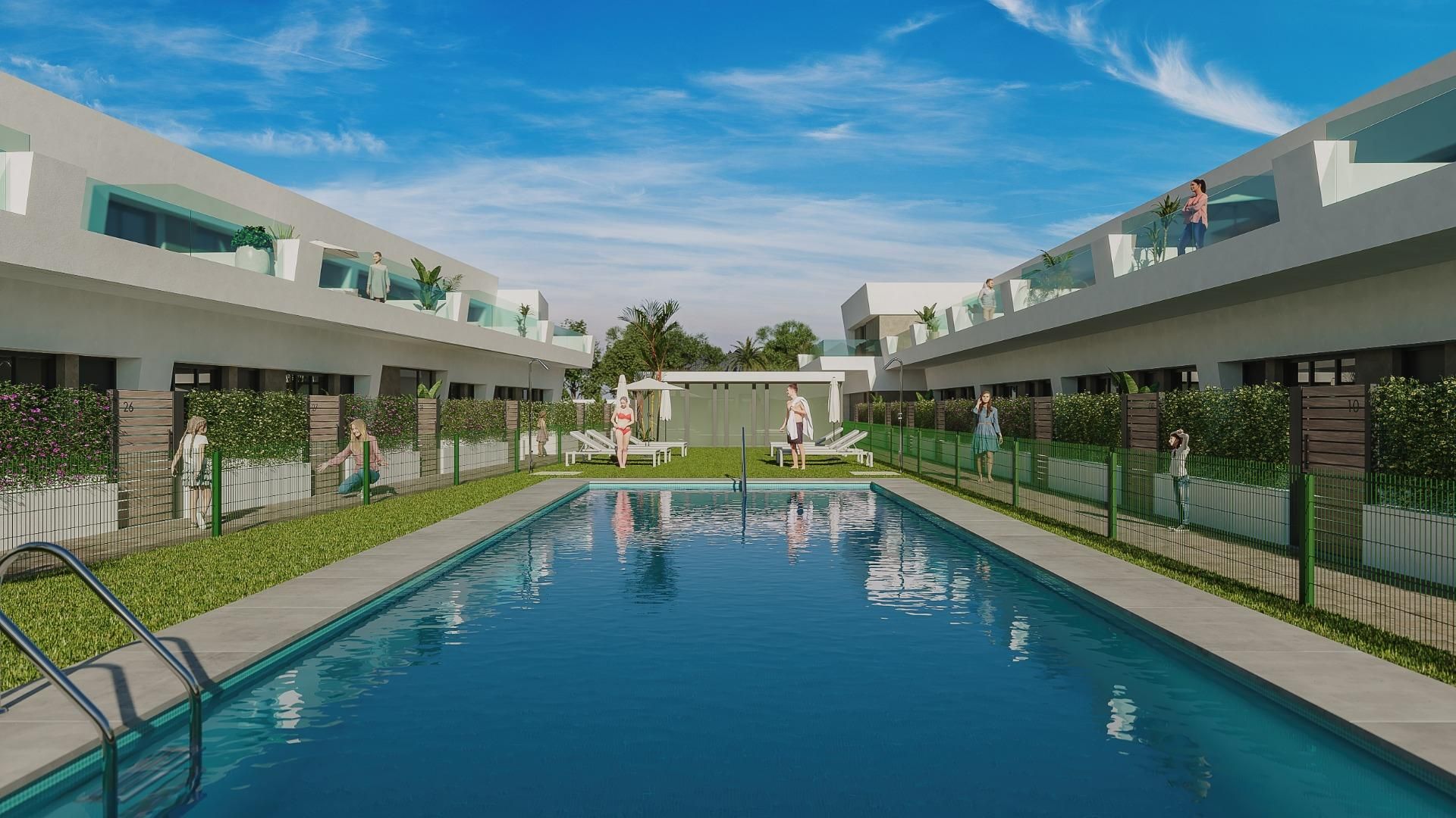 Swimming pool of Planta baja for sale in Jerez de la Frontera  with Private garden, Storage room and Community pool