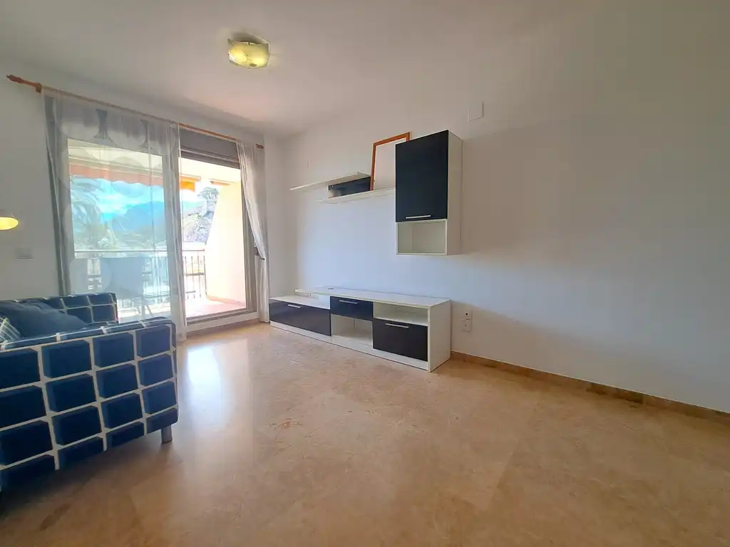 Sala d'estar de Apartament en venda en Dénia amb Aire condicionat, Calefacció i Terrassa