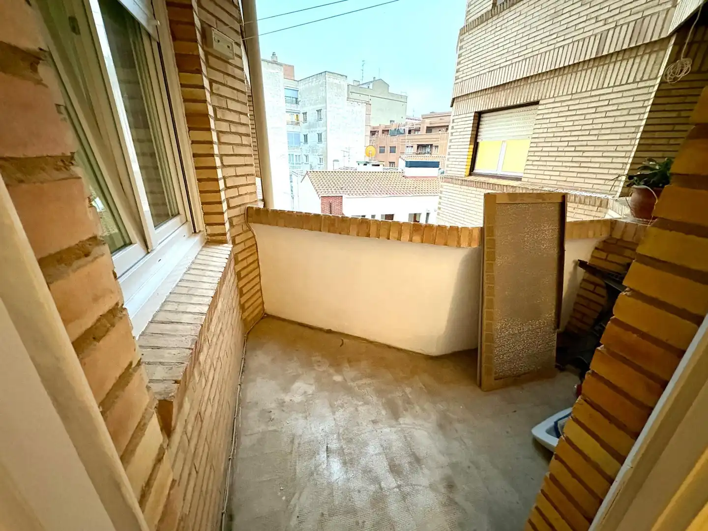 Balcony of Flat for sale in Tudela  with Heating, Terrace and Furnished
