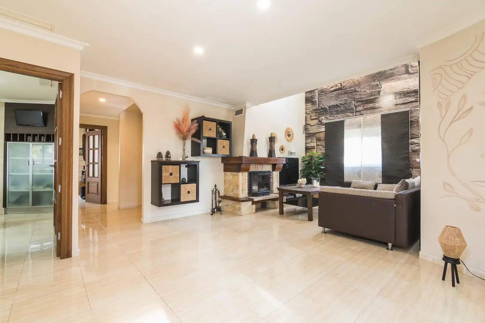 Living room of Houses for sale in Elche / Elx  with Air Conditioner, Heating and Private garden