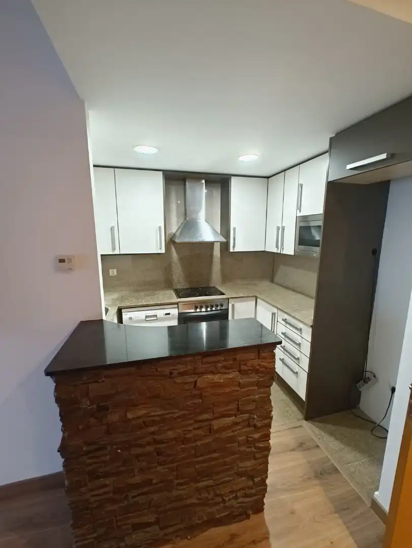 Küche von Maisonette zum Verkauf in Terrassa mit Heizung, Parkett und Terrasse