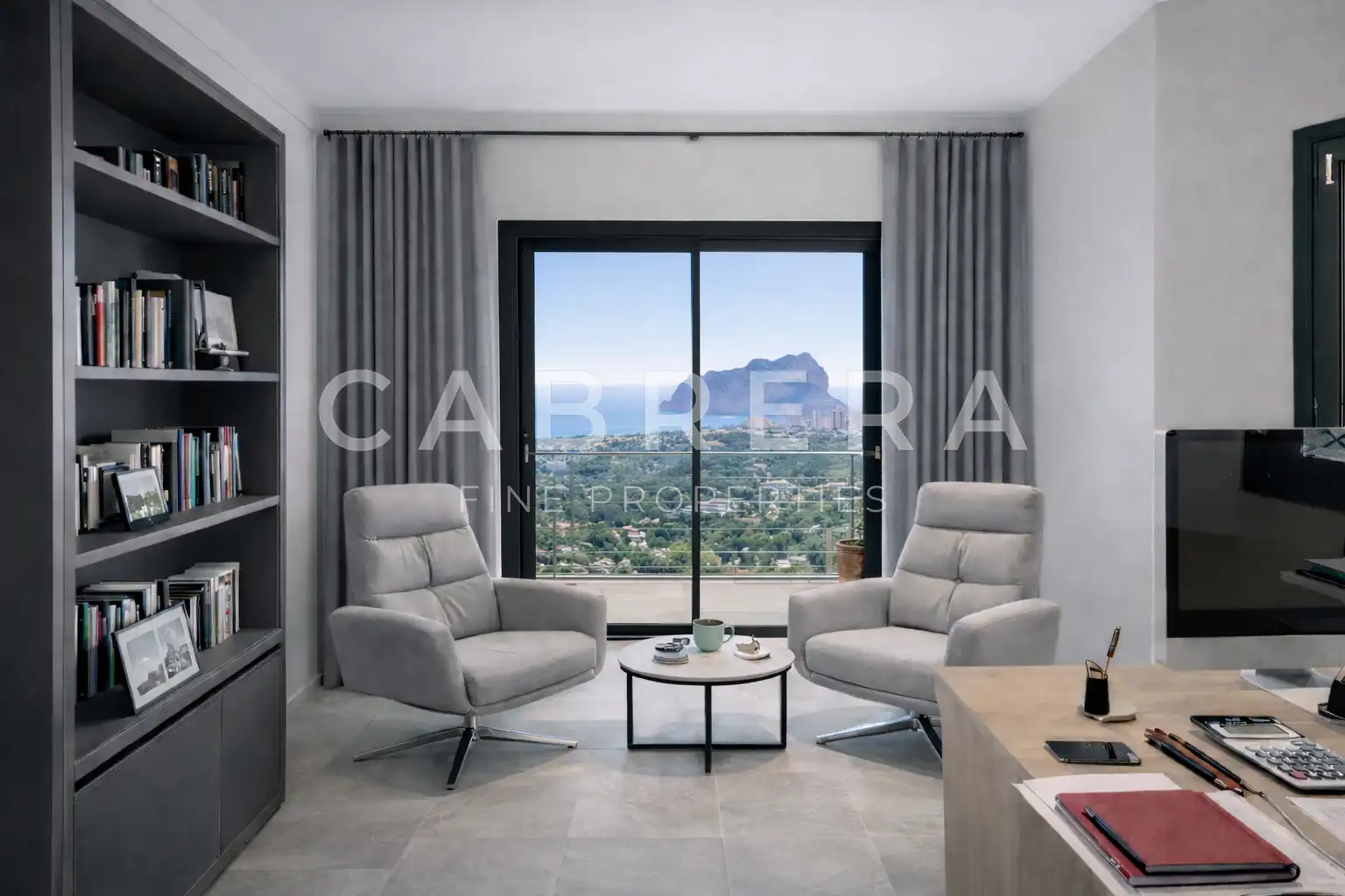 Sala de estar de Casa o chalet en venta en Benissa con Aire acondicionado, Calefacción y Jardín privado