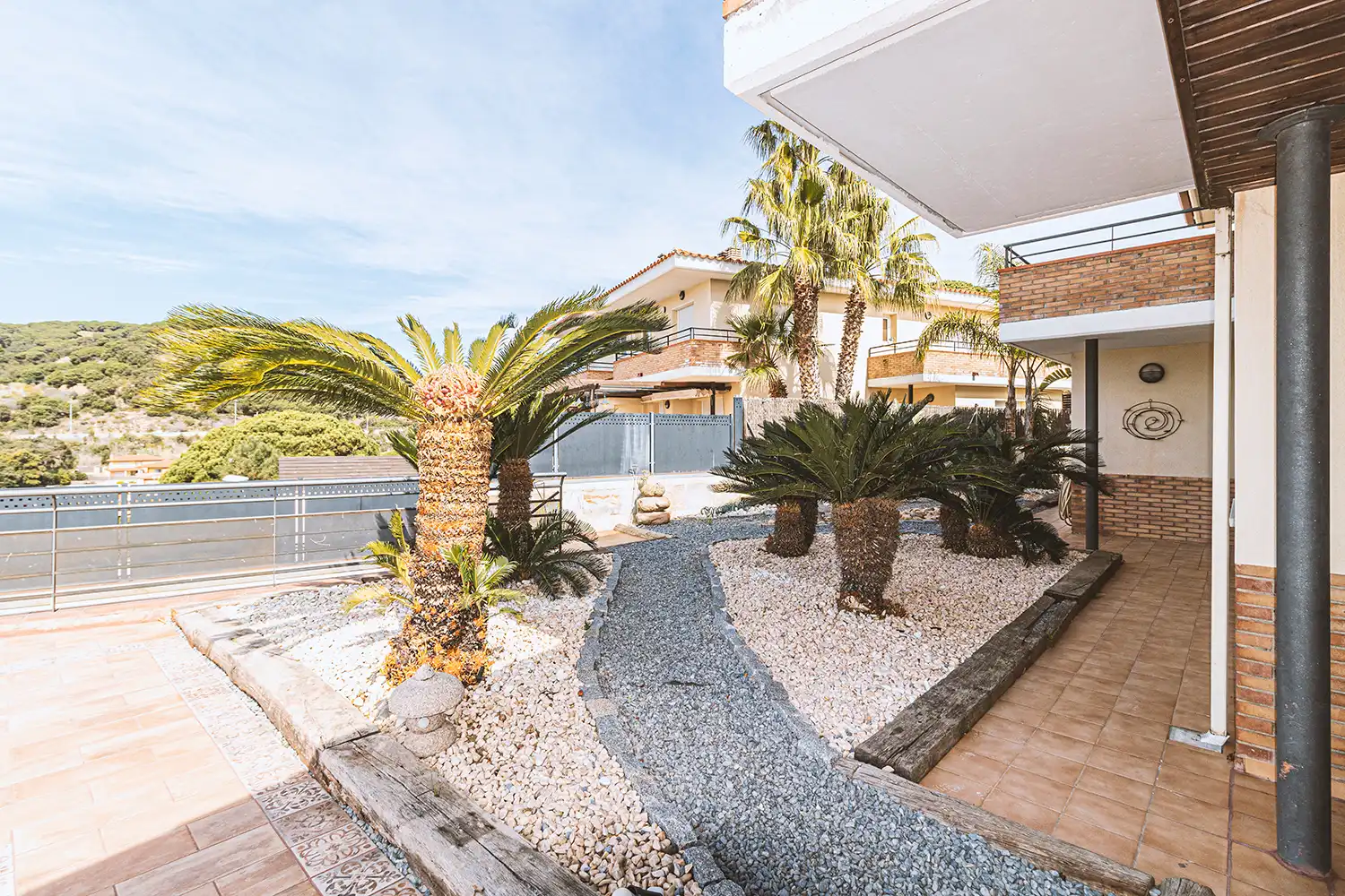 Terraza de Casa adosada en venta en Sant Pol de Mar con Calefacción, Jardín privado y Balcón