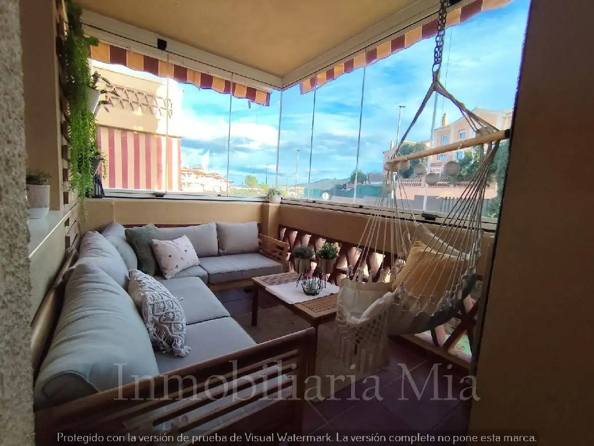 Terraza de Piso en venta en Alhaurín de la Torre con Aire acondicionado, Jardín privado y Terraza