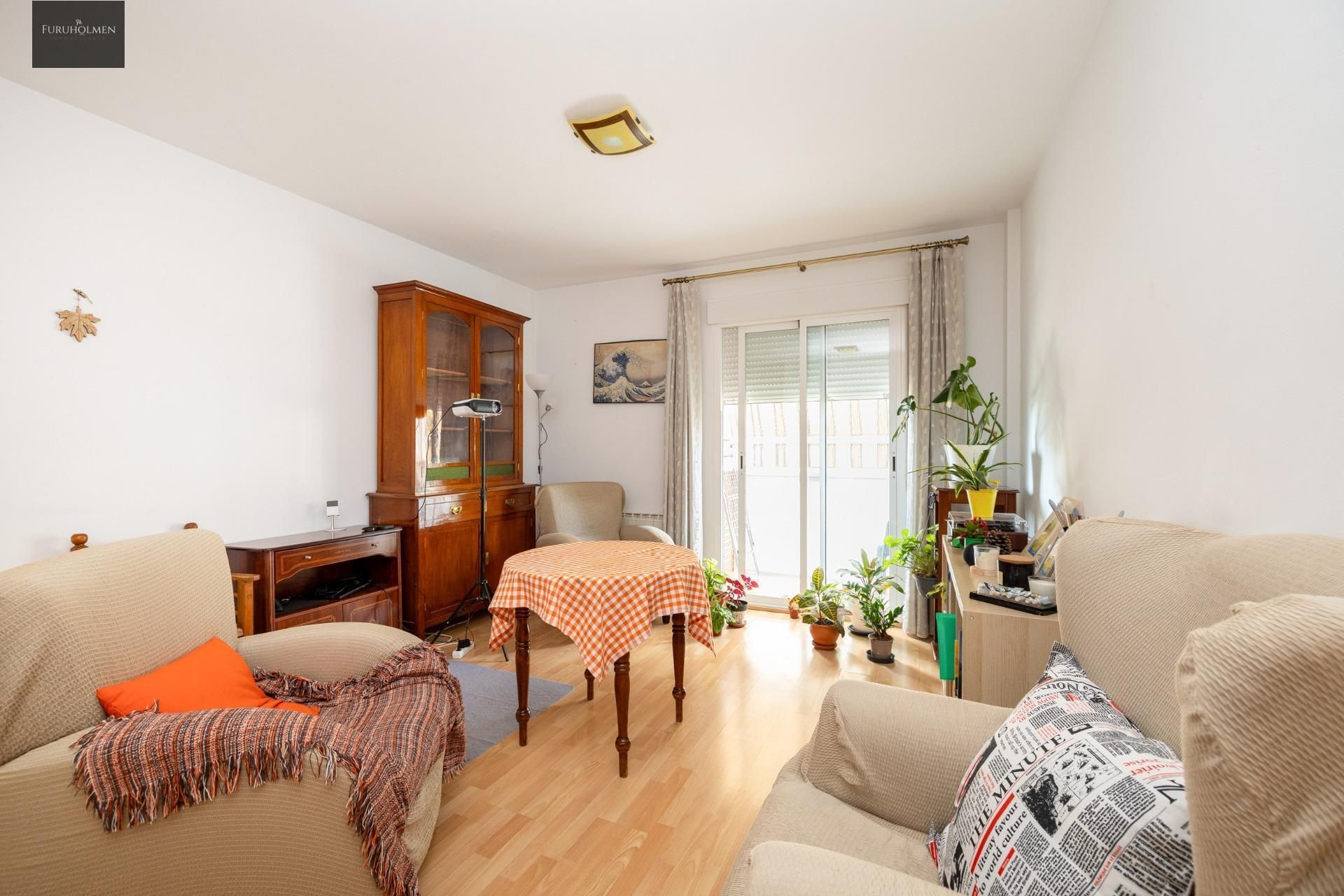 Living room of Flat for sale in Atarfe  with Balcony