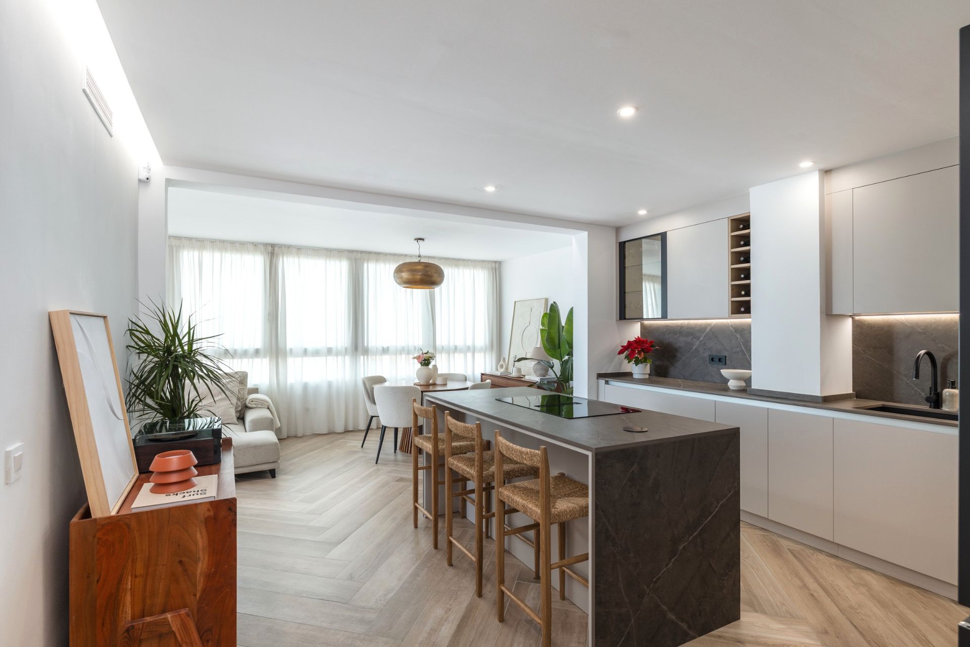 Cuina de Àtic en venda en Las Palmas de Gran Canaria amb Aire condicionat, Terrassa i Moblat