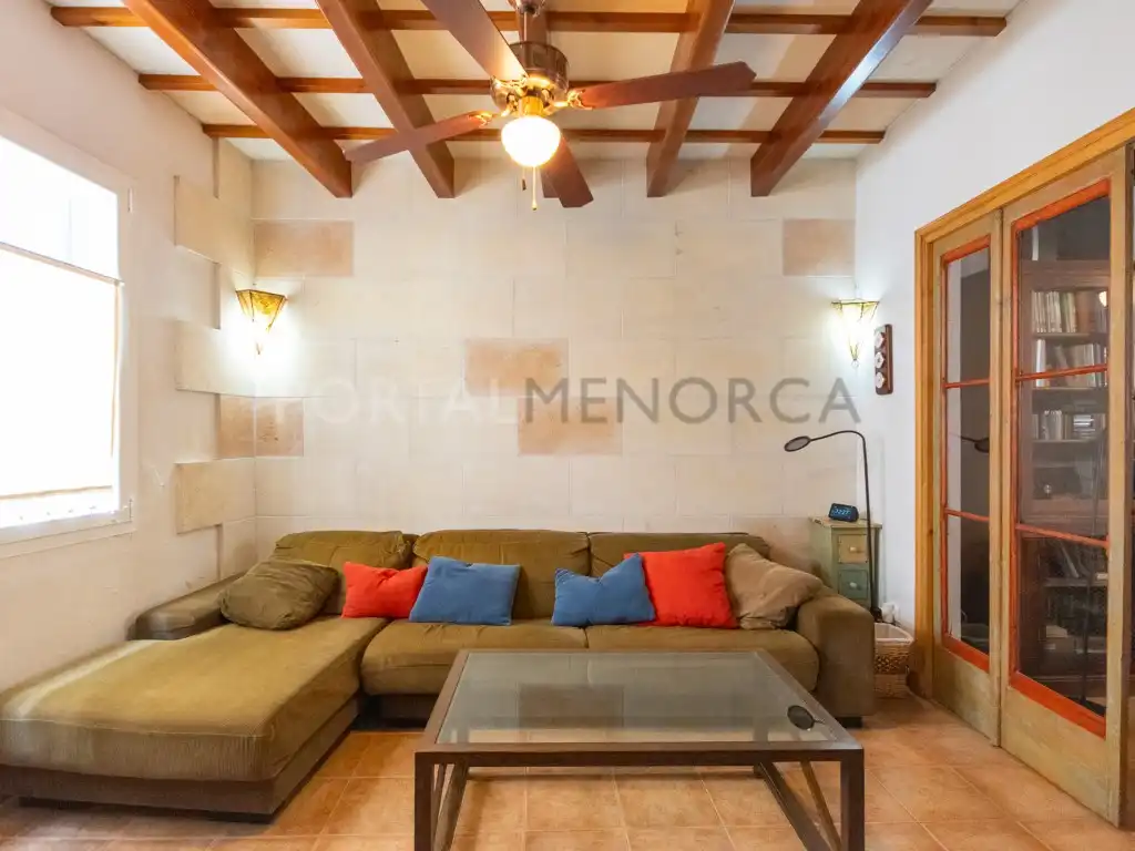 Sala de estar de Casa o chalet en venta en Es Mercadal con Terraza