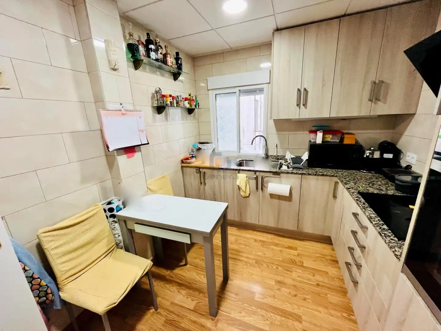 Cocina de Piso en venta en Alicante / Alacant con Aire acondicionado, Terraza y Amueblado