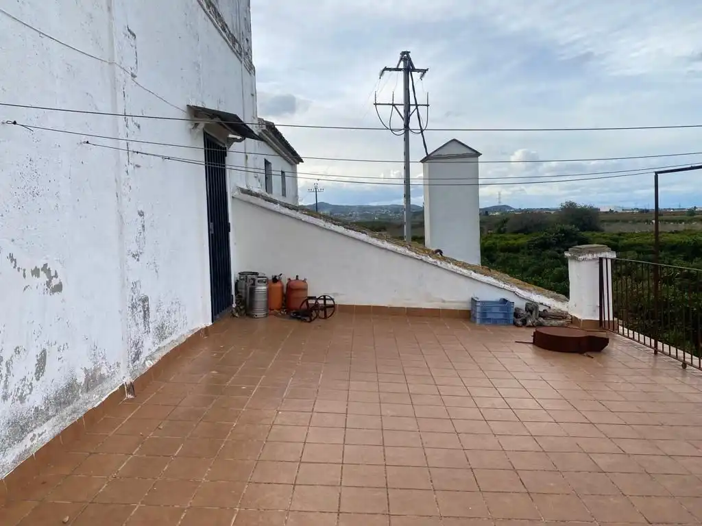 Terraza de Finca rústica en venta en Benifaió con Jardín privado, Terraza y Trastero