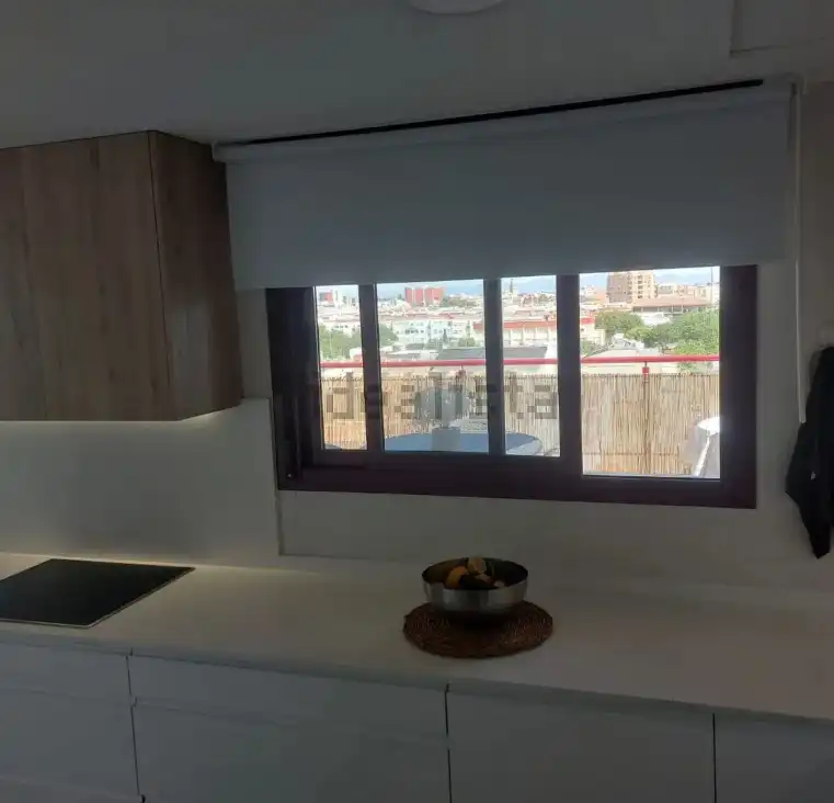 Kitchen of Duplexes for rent in Silla  with Air Conditioner, Terrace and Oven