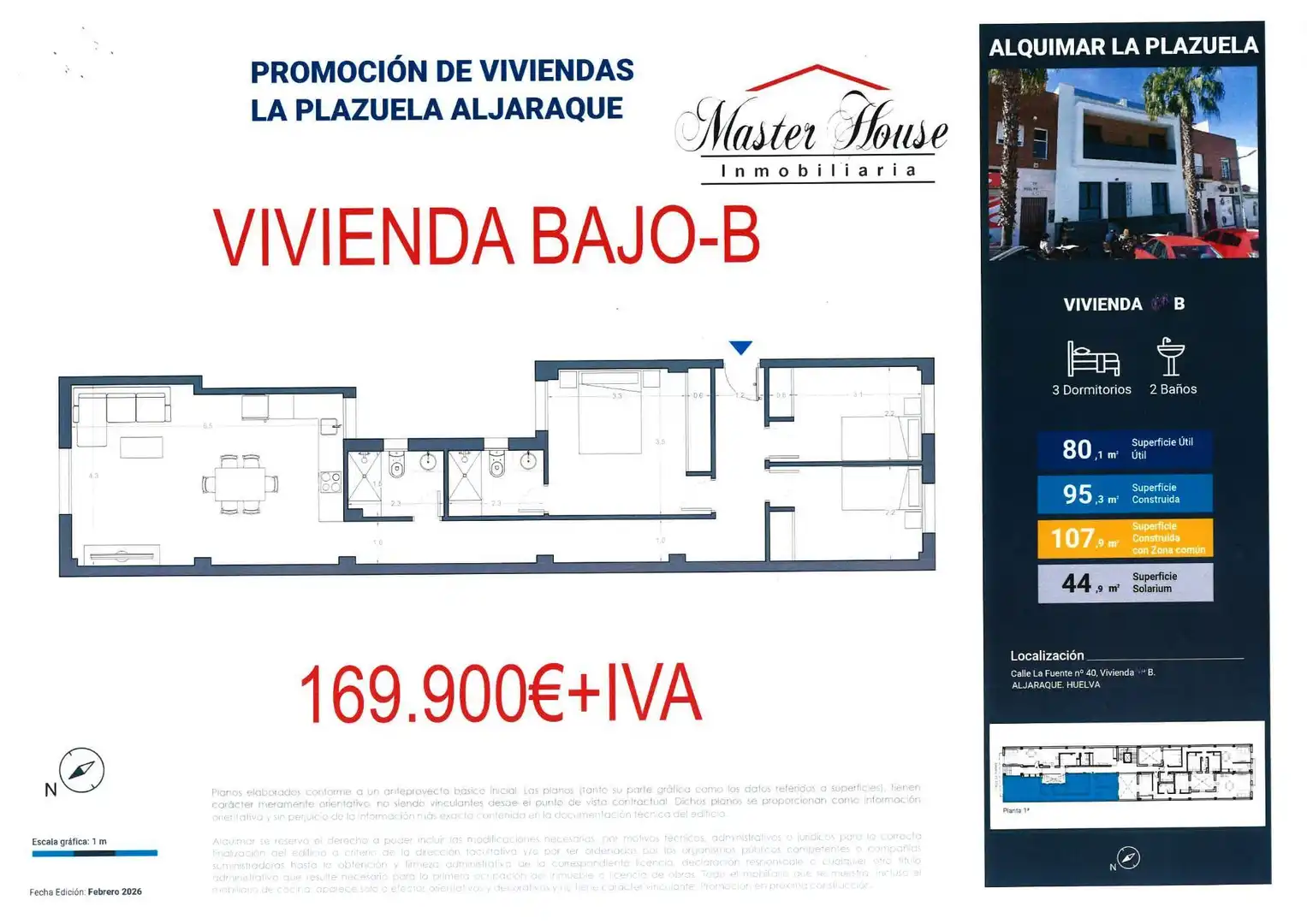 Piso en venta en Aljaraque