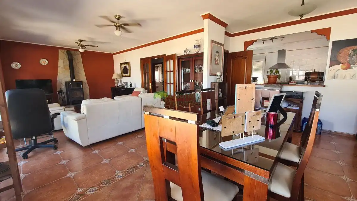 Living room of Houses for sale in Canillas de Albaida  with Air Conditioner, Terrace and Storage room