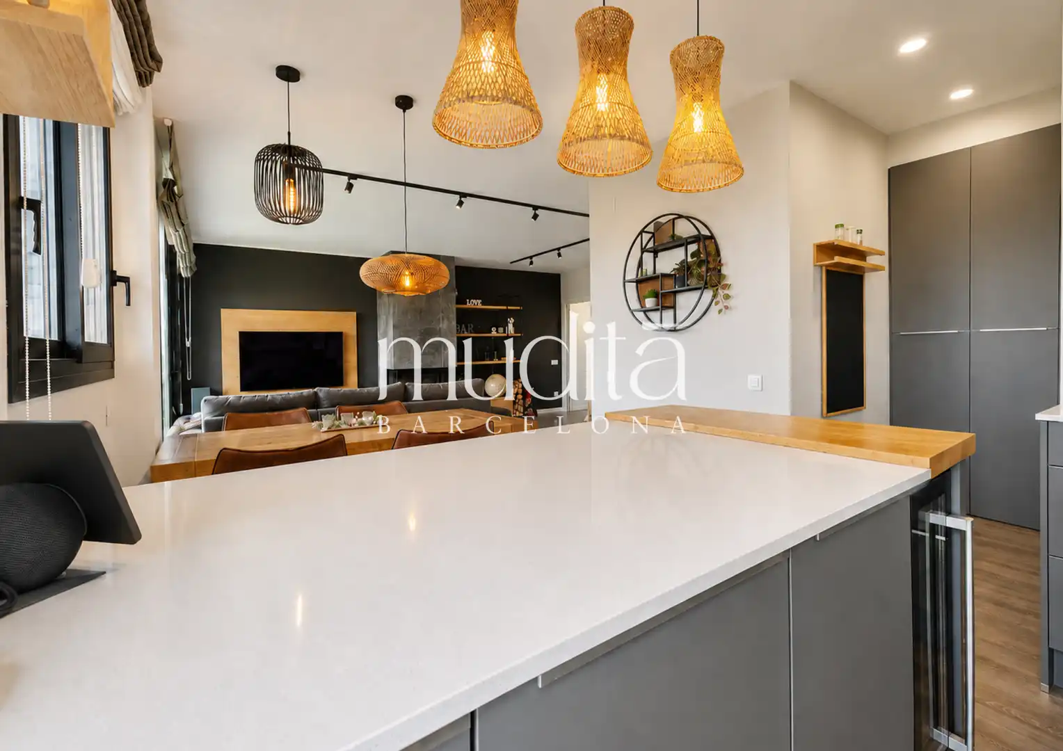 Kitchen of Attic for sale in L'Ametlla del Vallès  with Heating, Private garden and Terrace