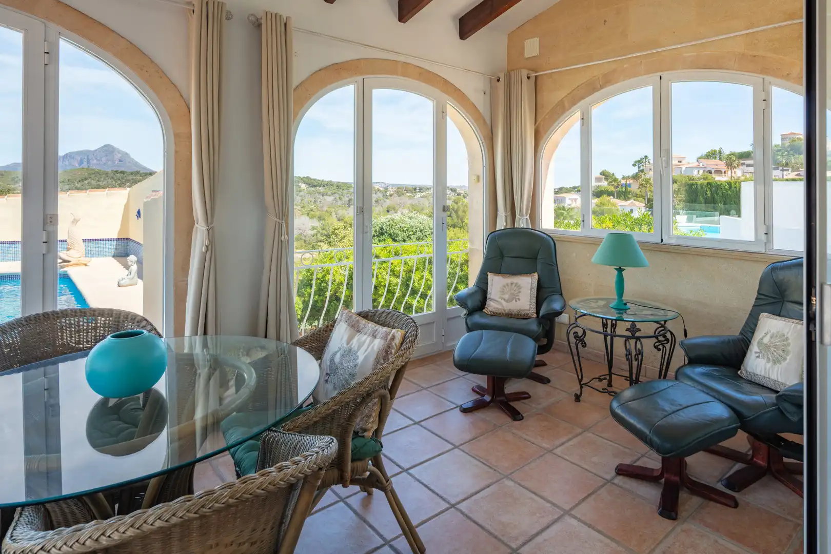 Terrace of Houses for sale in Jávea / Xàbia  with Air Conditioner, Private garden and Terrace