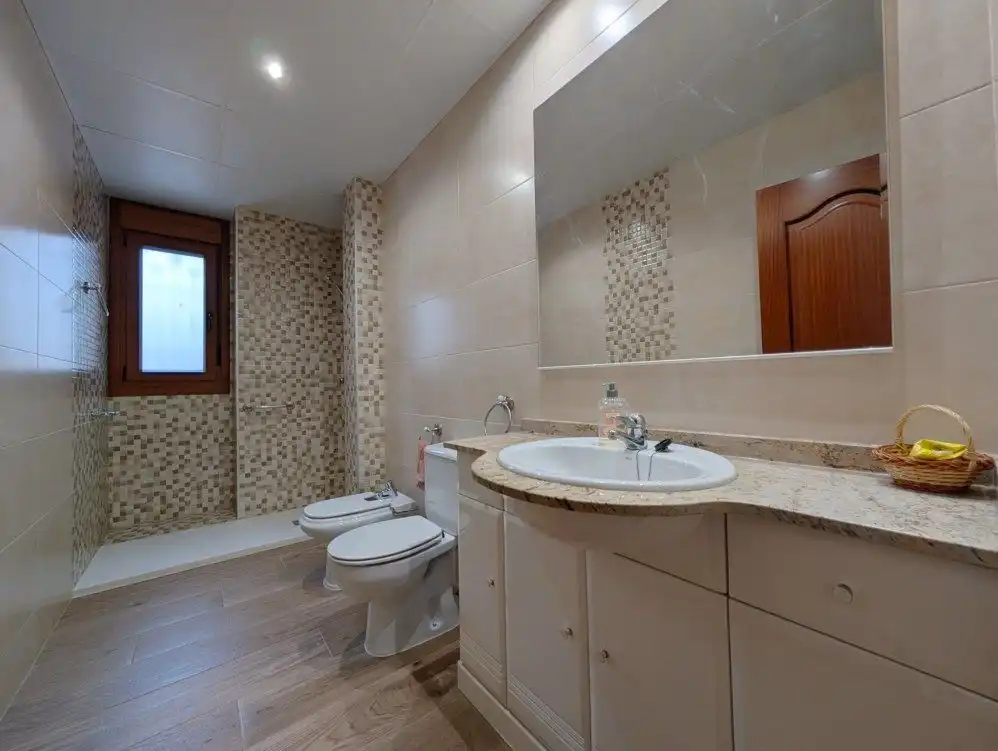 Bathroom of Detached homes for sale in El Burgo de Ebro  with Heating, Terrace and Storage room