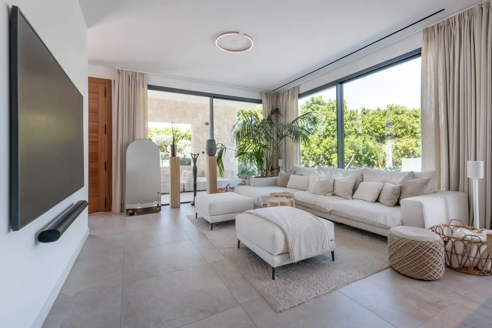 Sala d'estar de Casa o xalet en venda en Llucmajor amb Aire condicionat, Calefacció i Terrassa