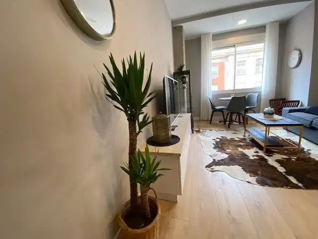 Sala de estar de Apartamento de alquiler en Murcia con Aire acondicionado, Calefacción y Amueblado