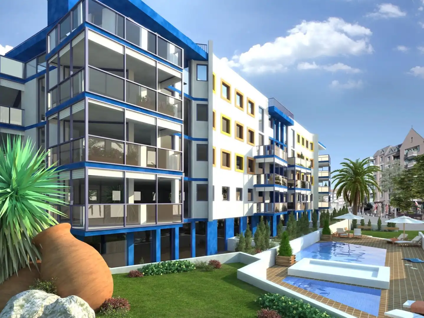 Piso con piscina en venta en Domenec Sugrañes i Gras 15