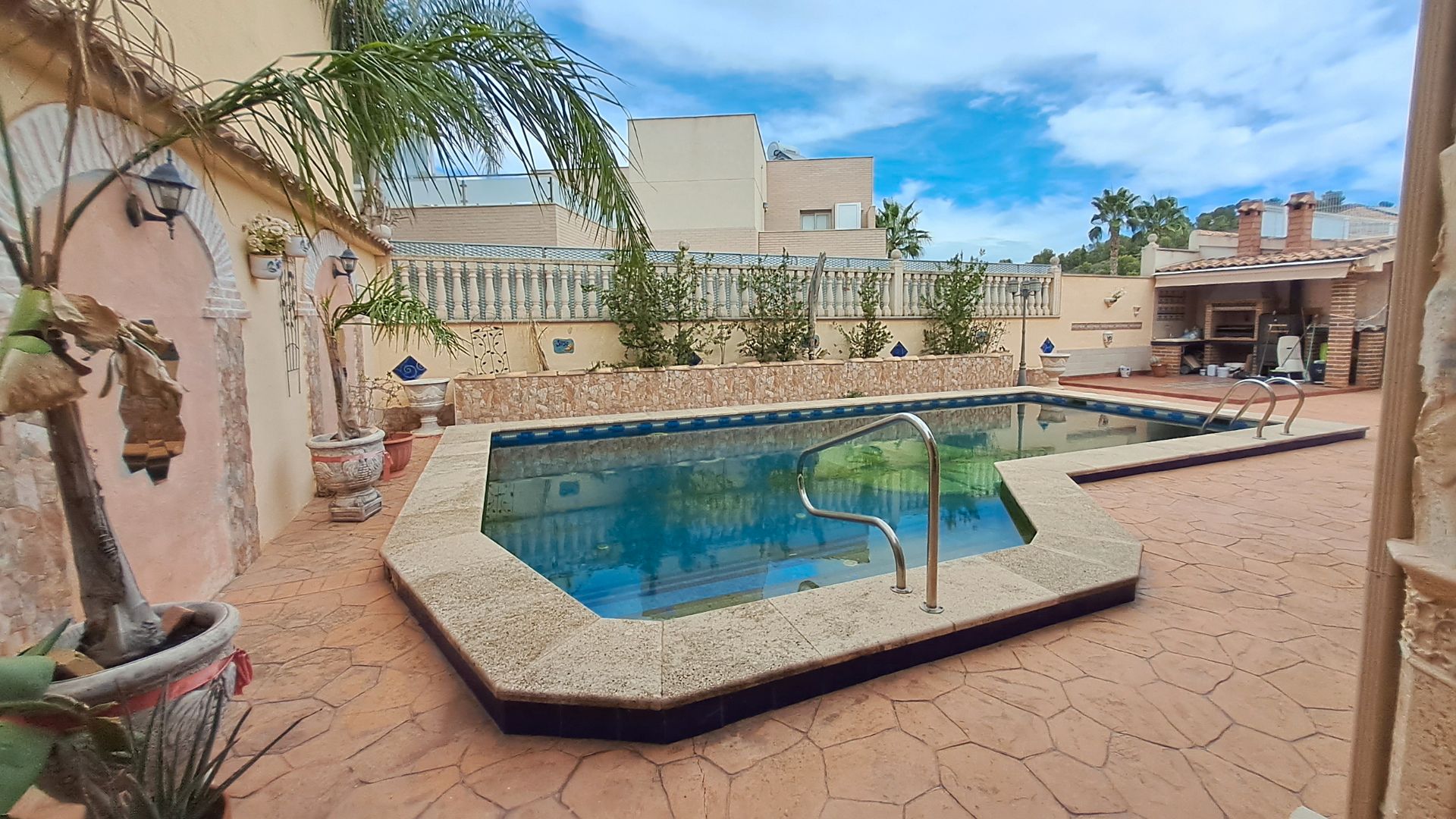 Piscina de Casa o xalet en venda en  Murcia Capital amb Aire condicionat, Calefacció i Jardí privat