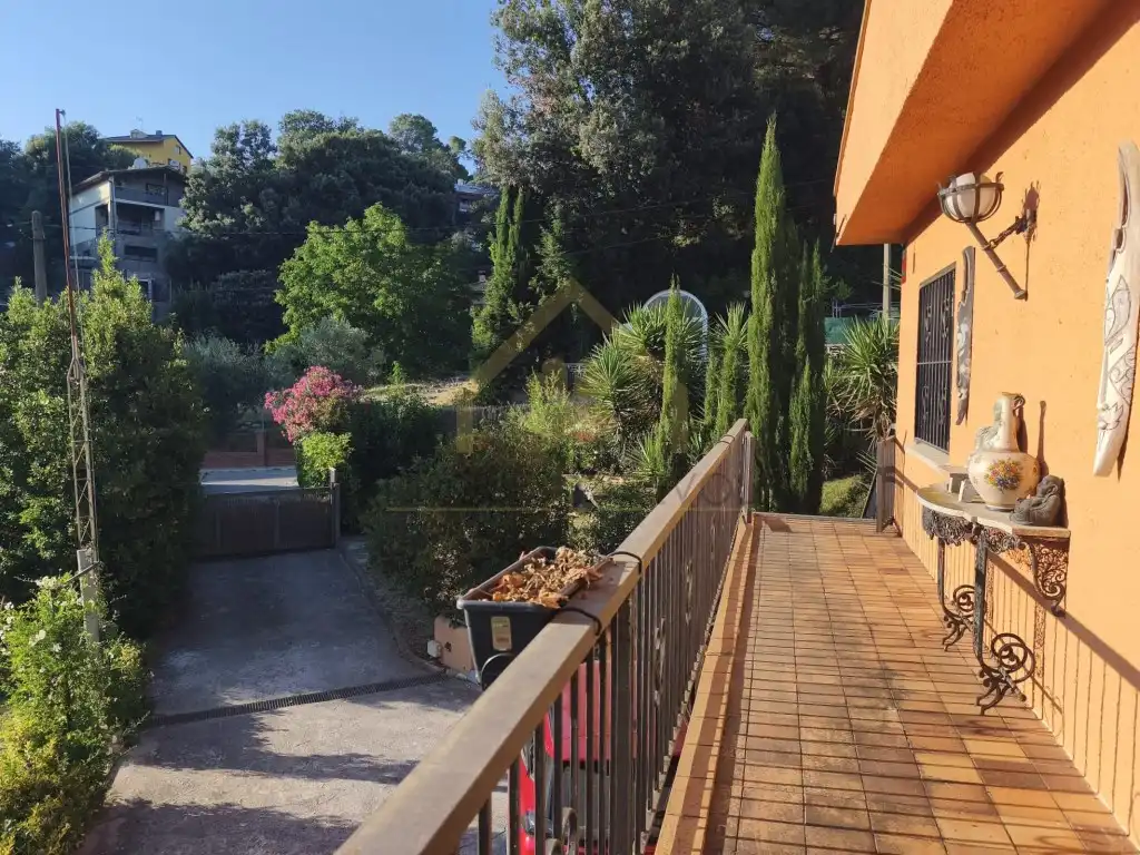 Garden of Houses for sale in Sant Pere de Vilamajor  with Swimming Pool