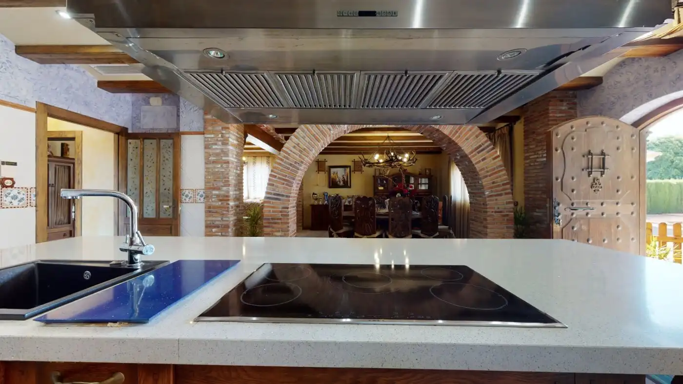 Villa con piscina in affitto a Jubalcoi