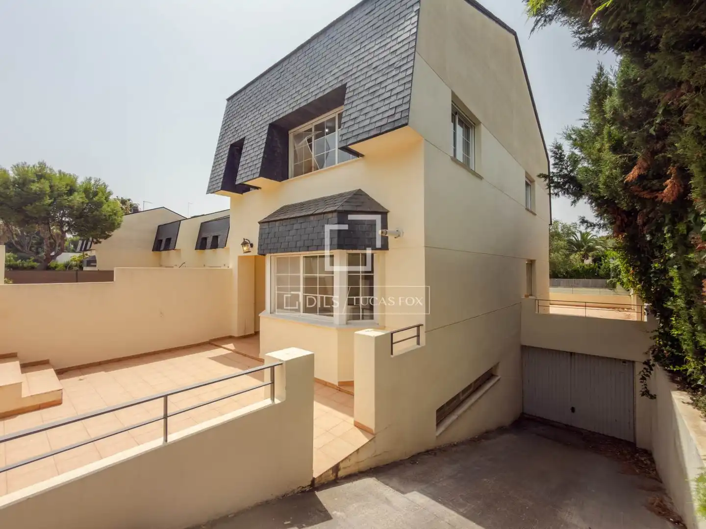 Vista exterior de Casa o chalet en venta en Rocafort con Aire acondicionado, Jardín privado y Terraza