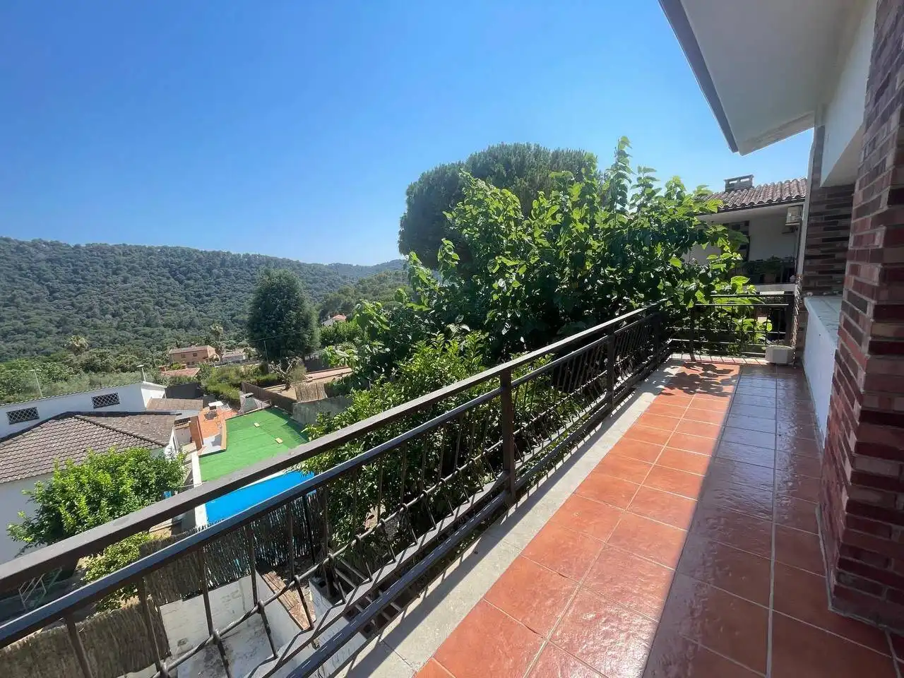 Terraza de Casa o chalet en venta en Vilanova del Vallès con Jardín privado