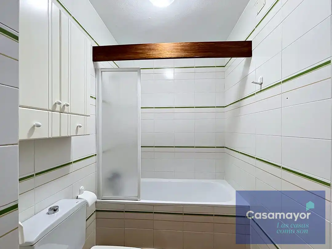 Bathroom of Flat for rent in Alicante / Alacant  with Air Conditioner and Heating