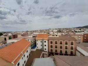 Exterior view of Flat for sale in Almodóvar del Campo  with Air Conditioner, Heating and Parquet flooring
