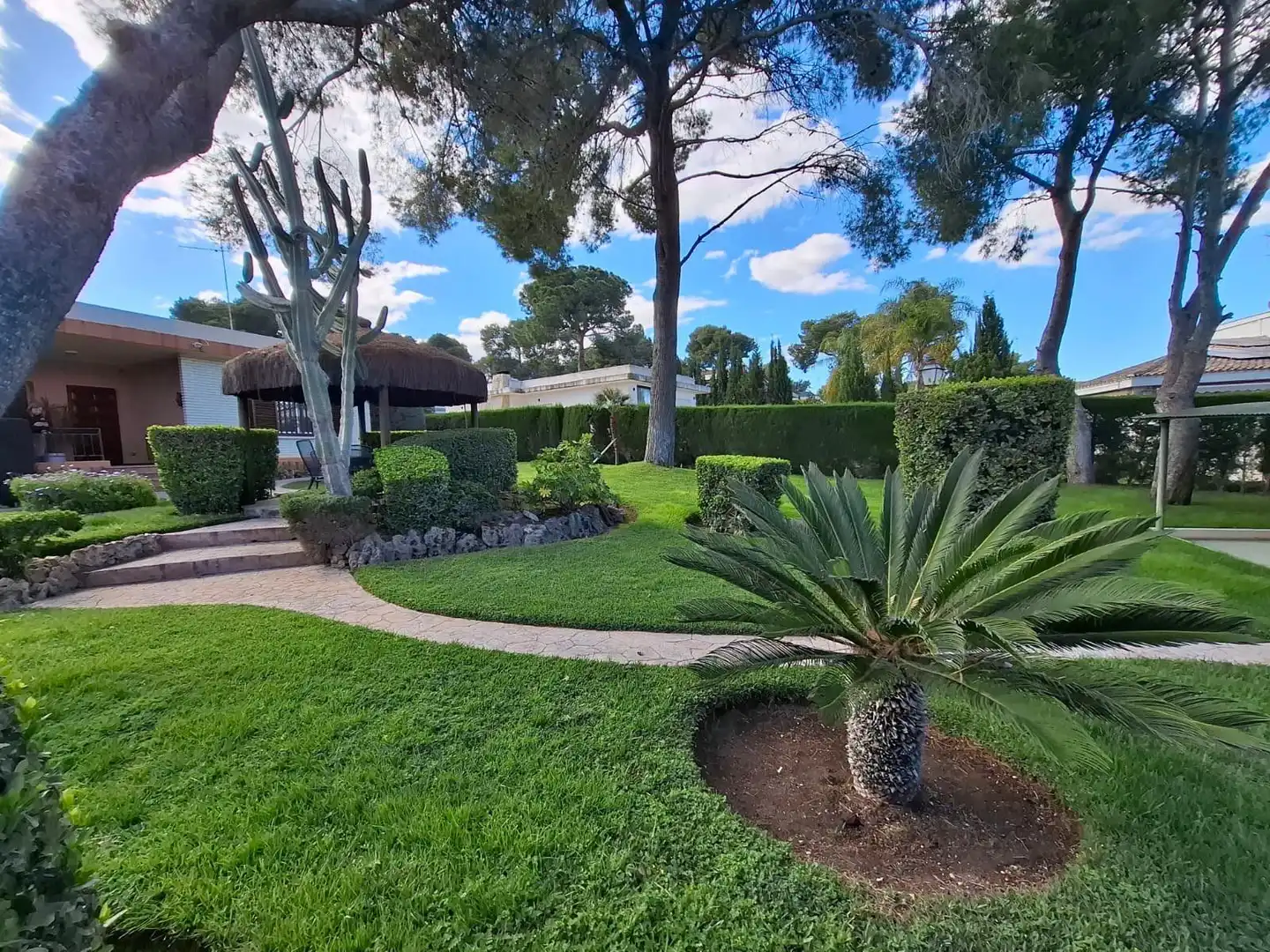 Jardí de Casa o xalet en venda en Paterna amb Calefacció, Jardí privat i Terrassa