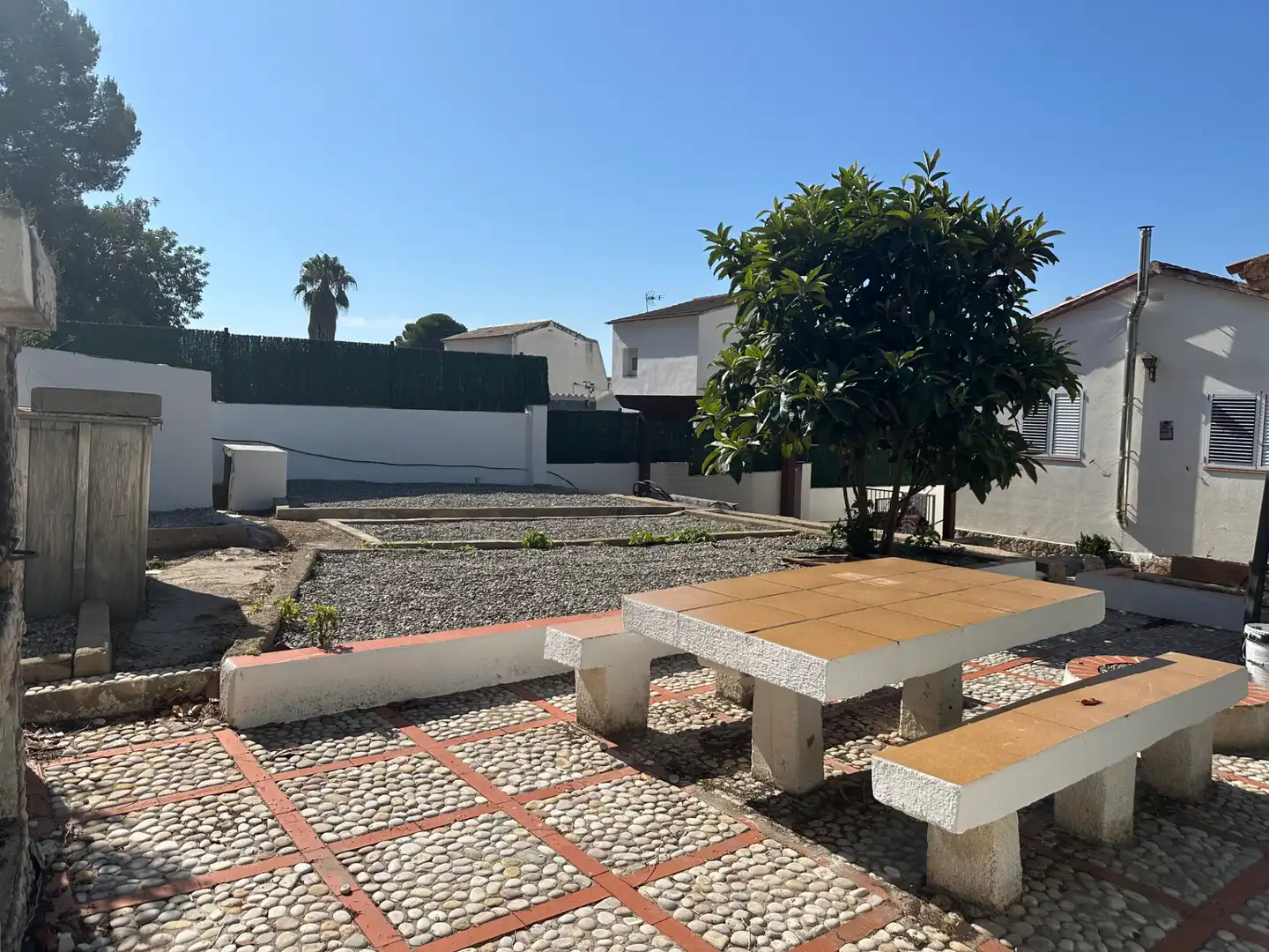 Jardín de Casa o chalet en venta en La Pobla de Montornès   con Aire acondicionado, Calefacción y Jardín privado