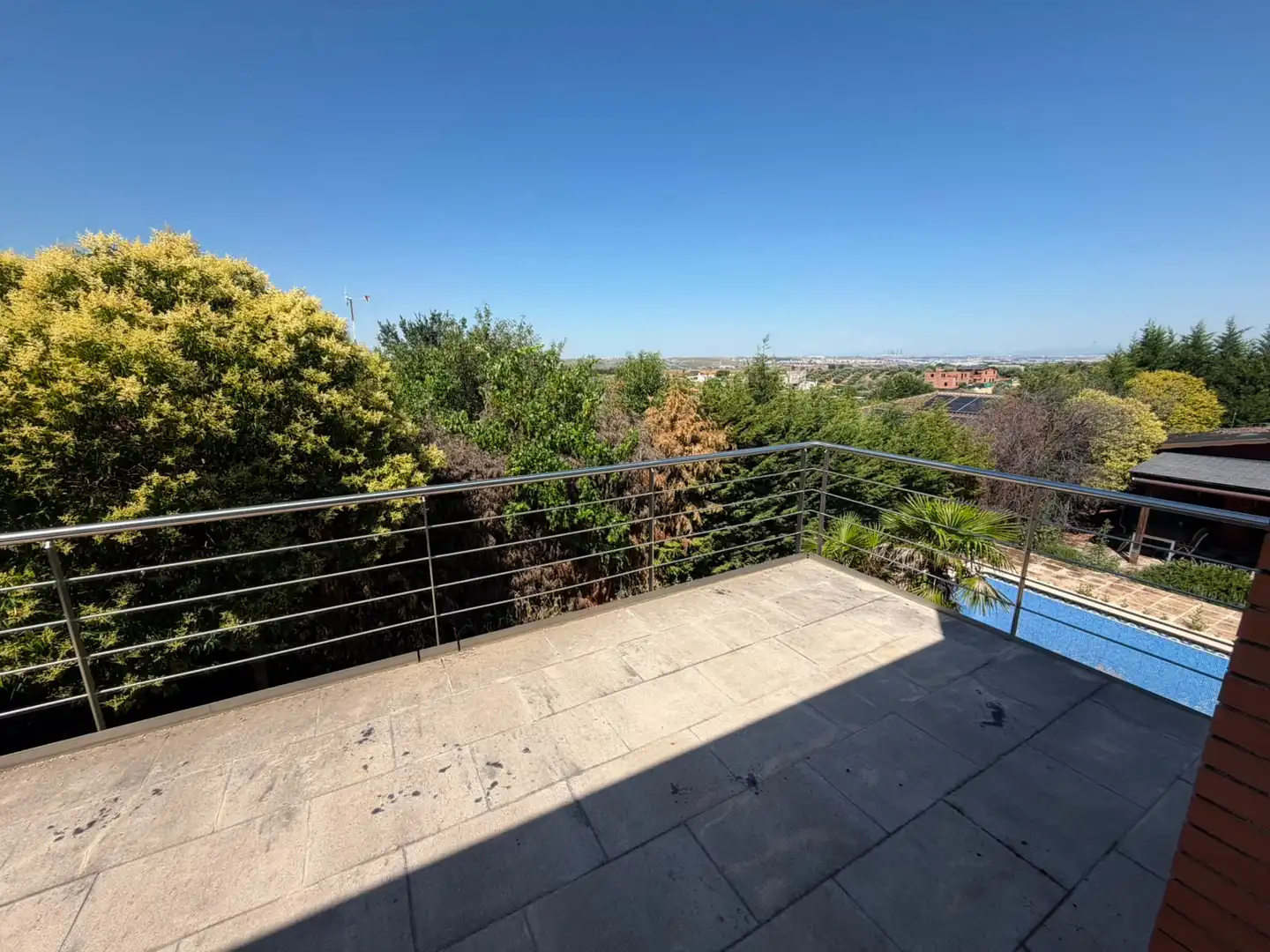 Terraza de Casa o chalet en venta en Mejorada del Campo con Jardín privado, Terraza y Piscina
