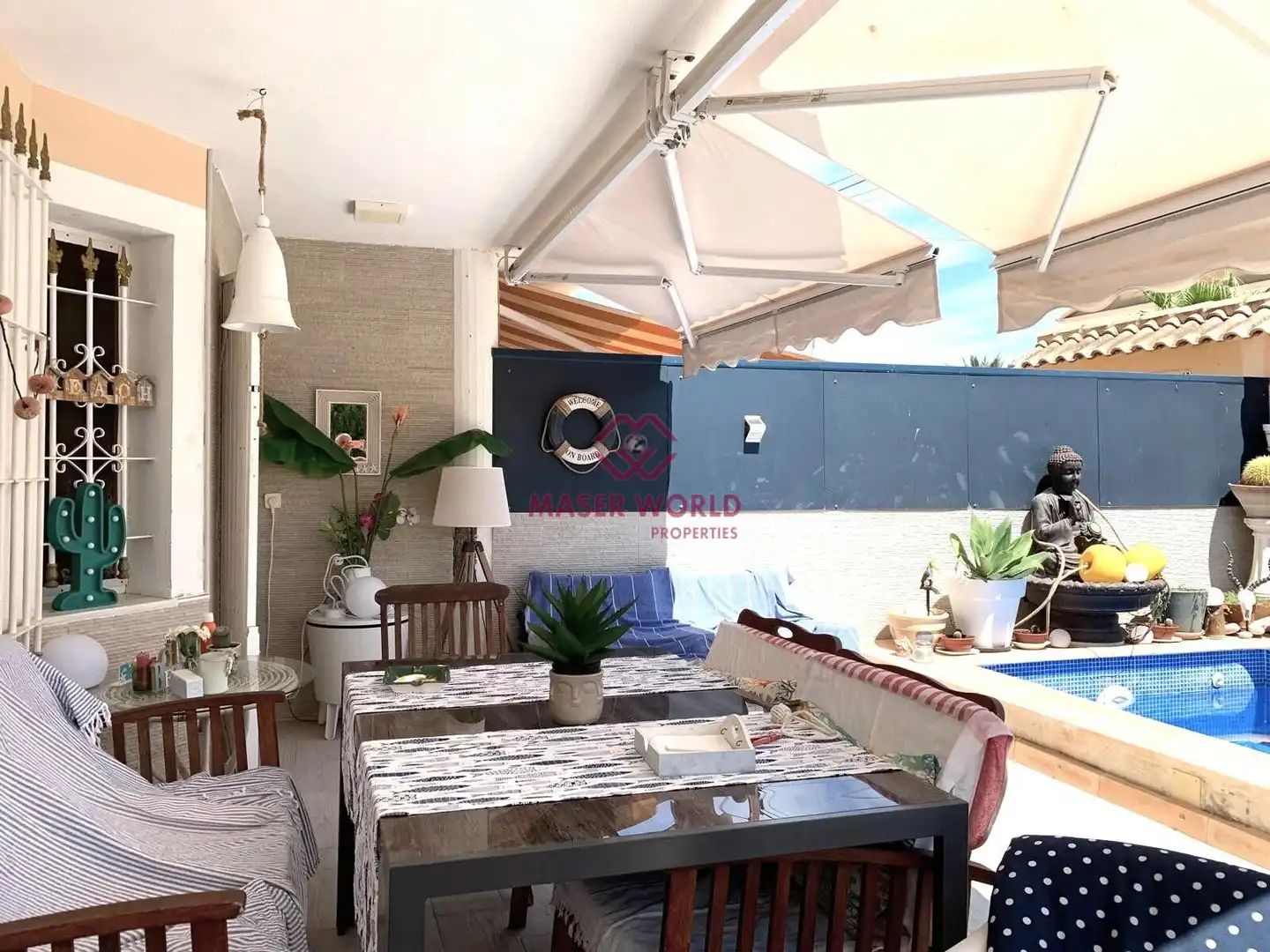 Terraza de Dúplex en venta en Mazarrón con Aire acondicionado, Terraza y Piscina