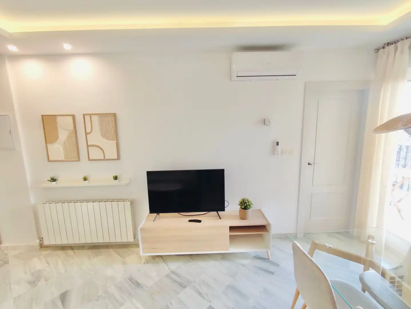 Wohnzimmer von Wohnung zur Miete in Granada mit Klimaanlage, Heizung und Terrasse