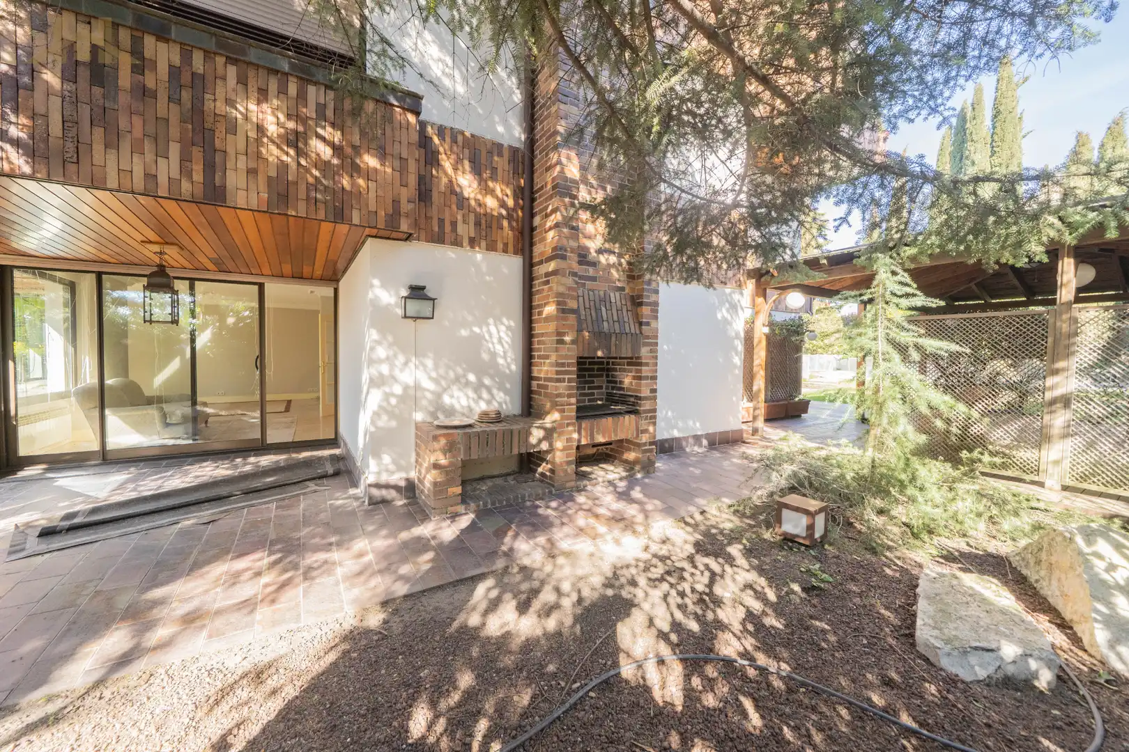 Garden of Houses for sale in Majadahonda  with Air Conditioner, Heating and Private garden