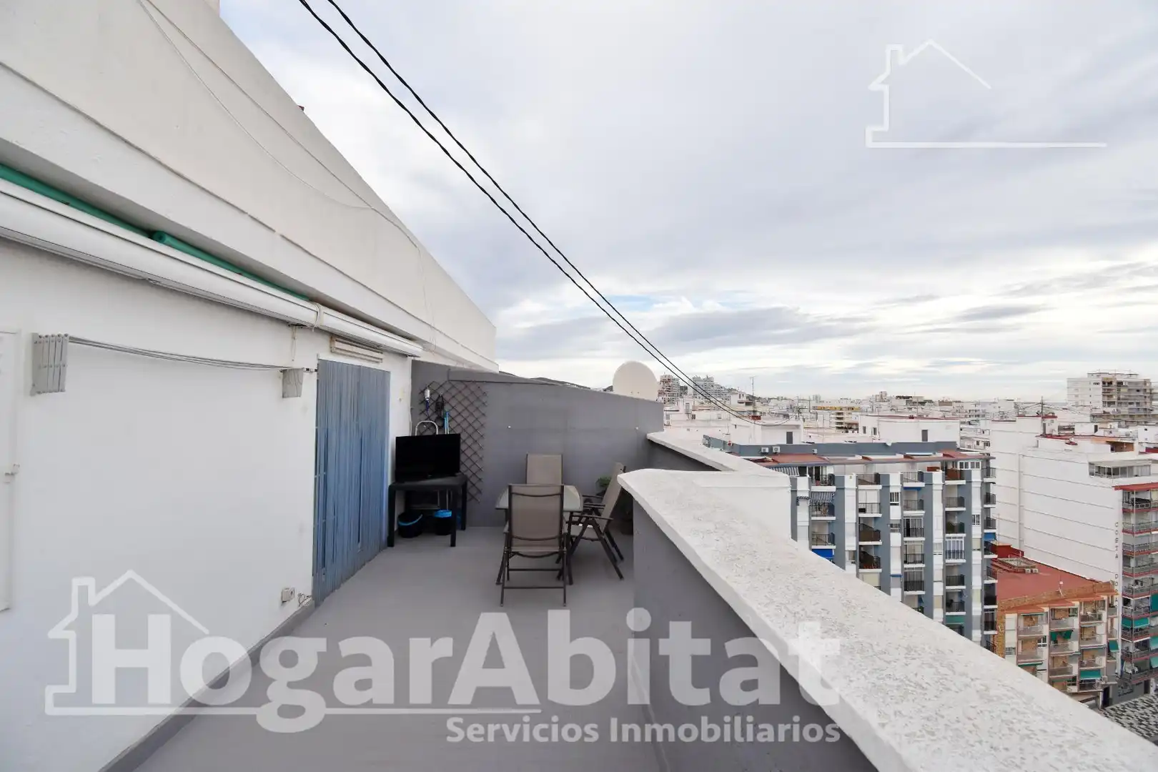 Vista exterior de Ático en venta en Cullera con Aire acondicionado, Terraza y Trastero