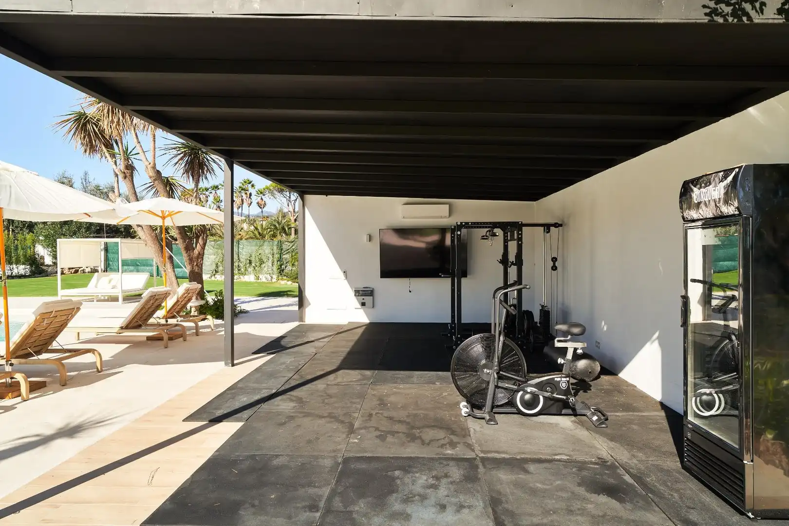 Terraza de Casa o chalet en venta en Marbella con Aire acondicionado, Calefacción y Jardín privado
